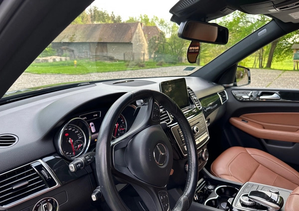 Mercedes-Benz GLE cena 220000 przebieg: 47000, rok produkcji 2018 z Strumień małe 106